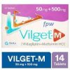 Vilget-M-50+500mg-Tablet